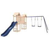 ZNTS Outdoor Playset Solid Wood Pine 3155861