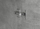 Desk 2 pcs Concrete Grey 3337284