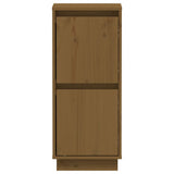 Sideboards 2 pcs Honey Brown 31.5x34x75 cm Solid Wood Pine 813387