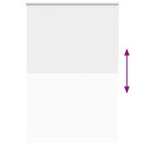 Roller Blind Blackout White 150x230 cm Fabric Width 146.6 cm Polyester 4011996