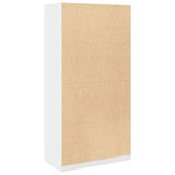 Wardrobe White 100x50x200 cm Engineered Wood 3307801