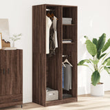 Wardrobe Brown Oak 80x50x200 cm Engineered Wood 3307762