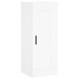 Highboard White 34,5x34x180 cm Engineered Wood 3200209