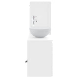 Bathroom Furniture Set 2 pcs High Gloss White 3406117