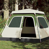 ZNTS Camping Tent Dome 4-Person Green Quick Release 4004230