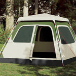 Camping Tent Dome 4-Person Green Quick Release 4004230