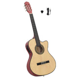 Western Classical Cutaway Guitar with Equalizer and 6 Strings 70136