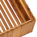 Garden Raised Bed 50x50x25 cm Solid Acacia Wood 45921