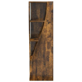 Corner Cabinet Smoked Oak 32x32x102cm Engineered Wood 889860