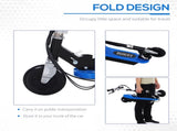 Foldable Electric Scooter for Kids 12V 120W W/Brake Kickstand -Blue T3398P349427