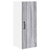 Wall Cabinet LUCCA 2 pcs Grey Sonoma Engineered Wood 885018