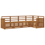 Sectional Sofa Set 5 pcs Natural Solid Acacia Wood 3374804