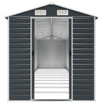 Garden Shed Anthracite 191x980x198 cm Galvanised Steel 3188263