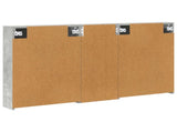 Bathroom Cabinet Set 3 pcs 130 x 14.5 x 70 cm Engineered wood 3403763