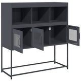 Sideboard Anthracite 100.5x39x107 cm Cold-rolled Steel 853418