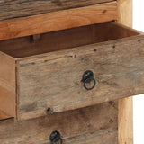Side Cabinet 55x33x75 cm Solid Wood Acacia 354322