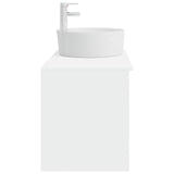 Bathroom Furniture Set 2 pcs White Engineered Wood 3403904