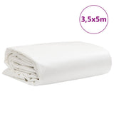 Tarpaulin White 3.5x5 m 650 g/m 156193