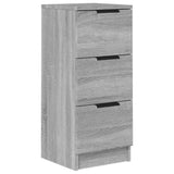 Sideboard Grey Sonoma 30x30x70 cm Engineered Wood 817014