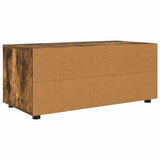 TV Cabinet Smoked Oak 100 x 48 x 43 cm Engineered Wood 888932