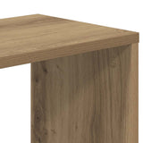 Bookcase 5-Tier Artisian Oak 45x23.5x162.5 cm Engineered Wood 852788