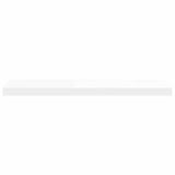 Floating Wall Shelves 4 pcs White 80x23.5x3.8 cm MDF 323816