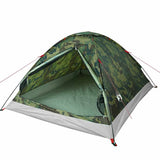 Camping Tent Dome 4-Person Camouflage Waterproof 4009638