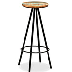 Bar Set 3 Pieces Solid Reclaimed Wood 275140