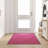 Doormat Pink and Black 120 x 300 cm 100% Polyamide 4100742