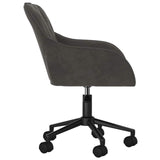 Dining Chair 2 pcs Dark Grey 55 x 59.5 x 77 cm Velvet 3415417