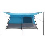 Family Tent Blue 500 x 400 x 230 cm Polyester and Steel 42028502
