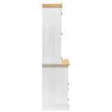 Sideboard Corona White 100 x 48.5 x 179 cm Solid Pine Wood 42021199