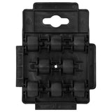 Moving Dollies with 8 Wheels 8 pcs Black Polypropylene 150 kg 3157514