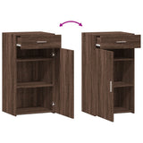 Sideboard Brown Oak 50x42.5x93 cm Engineered Wood 846298
