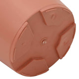 Plant Pots 24 pcs Brick Red 19 x 16 cm Plastic 3403265