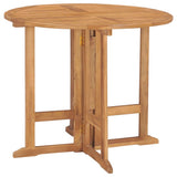 Outdoor Dining Set Teak Fine sanded teak hardwood Standard 3059978