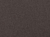 Massage Chair Dark Brown Fabric 339097