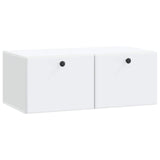 Wall-Mounted TV Cabinet 78.5 x 41 x 30 cm White Engineered Wood 899195