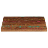 Table Top 70x70x2.5 cm Square Solid Wood Reclaimed 371070