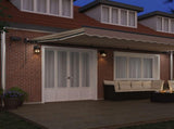 Retractable Awning Beige 600 x 350 cm Fabric and Aluminium 3331754