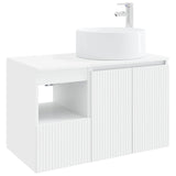 Bathroom Furniture Set 2 pcs White Engineered Wood 3404104