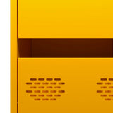 Sideboard Mustard Yellow 35x39x73.5 cm Cold-rolled Steel 851397