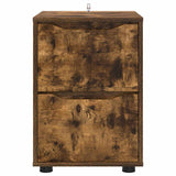 Storage Cabinet Smoked Oak 40 x 48 x 57 cm Engineered Wood 888842
