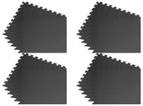 Floor Mats 24 pcs 8.64 EVA Foam Black 92463