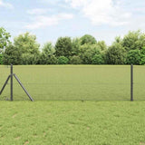 Welded Wire Fence Grey 0.6 x 50 m Steel 42005241