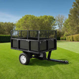 145813 Tipping Trailer for Lawn Mower 300 kg Load