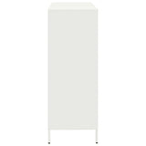 Highboard White 101.5x39x103.5 cm Steel 851393