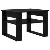 Coffee Table Black Oak 64 x 54 x 44 cm Engineered Wood 8000141