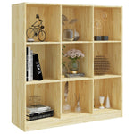 Book Cabinet/Room Divider 104x33.5x110 cm Solid Pinewood 809972