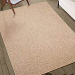 ZNTS Rug ZIZUR 80x200 cm Jute Look Indoor and Outdoor 4006159